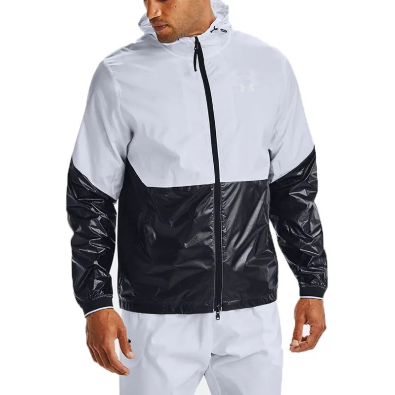 Under Armour Recover Legacy Hoodie Jacket 'White Black' 1353370-100 sold by KicksCrew