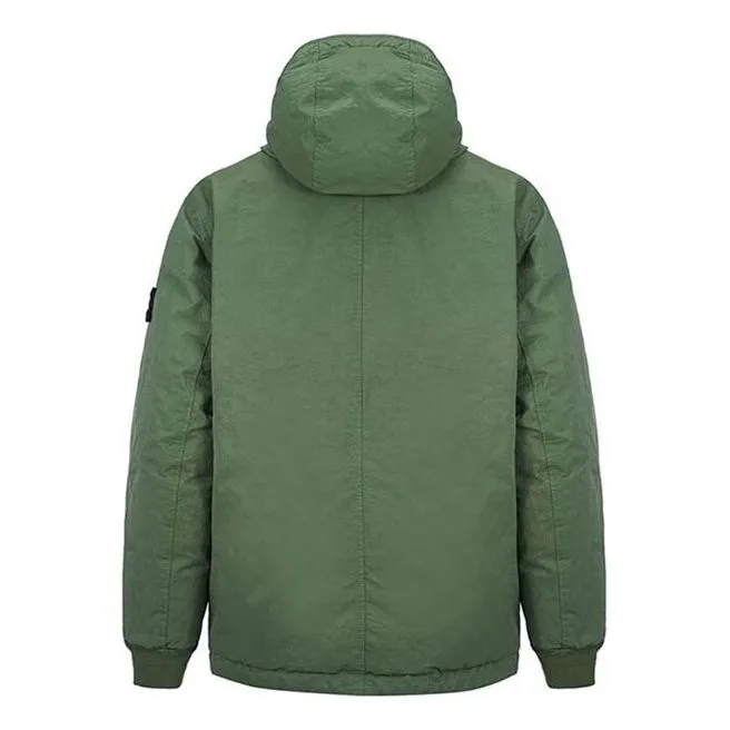 STONE ISLAND Opaque Down Jacket 'Olive Green' 771541421-V0058 sold by KicksCrew product image thumbnail 2