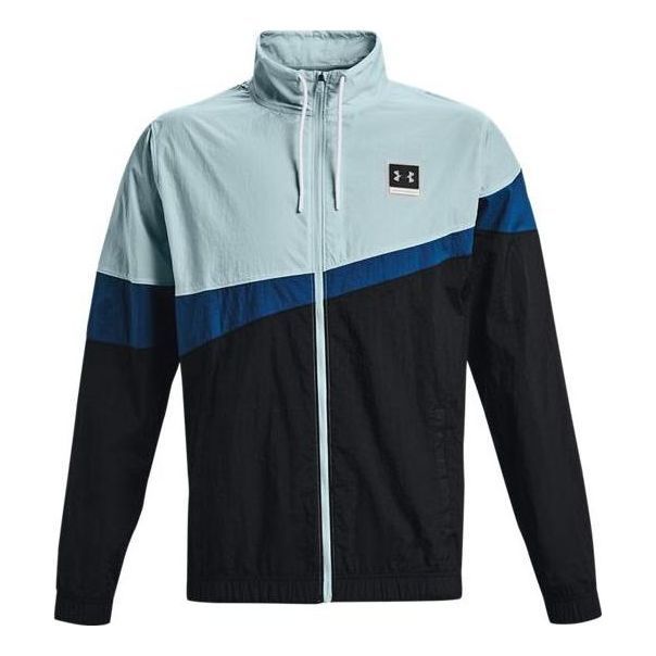 Under Armour Fashion Woven Full Zip Jacket 'Blue Multi' 1366219-478 sold by KicksCrew