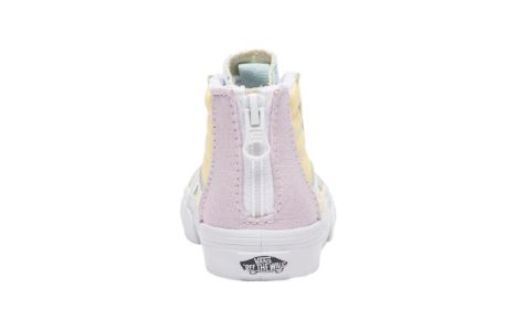 (TD) Vans Sk8-Hi Zip Shoes 'White Pink Yellow' VN000XG5ATD sold by KicksCrew