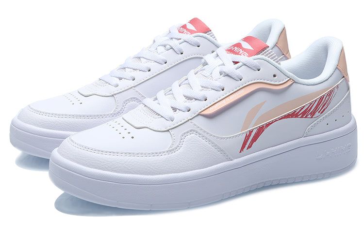 (WMNS) Li-Ning Classic Cushion 'White Red' AGCR198-2 sold by KicksCrew product image thumbnail 3