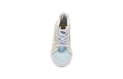 (TD) Vans Sk8-Hi Zip Shoes 'White Pink Yellow' VN000XG5ATD sold by KicksCrew
