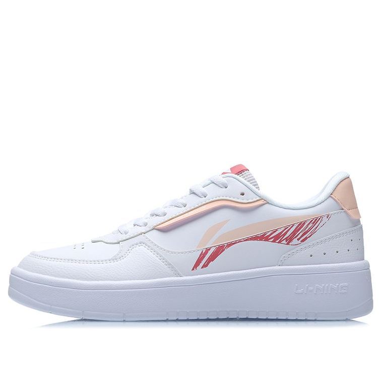 (WMNS) Li-Ning Classic Cushion 'White Red' AGCR198-2 sold by KicksCrew
