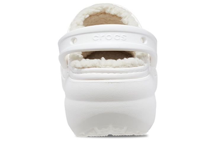 (WMNS) Crocs Classic Platform Lined Clogs 'White' 207938-100 sold by KicksCrew product image thumbnail 5