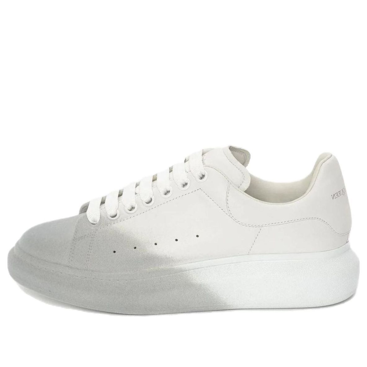 Alexander McQueen Oversized Two-Tone 'White Grey' 575415WHWM29708 sold by KicksCrew