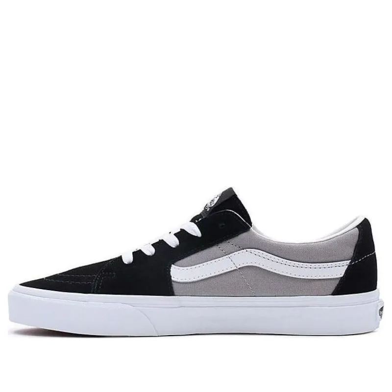 Vans Sk8-Low 'Black Grey White' VN0009QR2B6 sold by KicksCrew