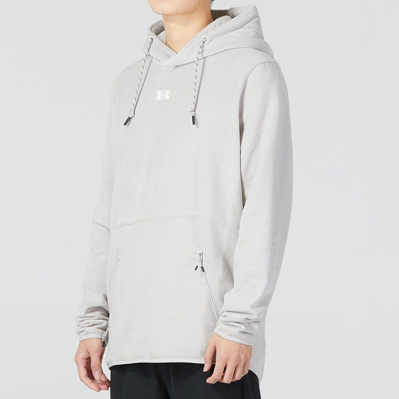 Under Armour Journey Fleece Hoodie 'Light Grey' 1373874-592 sold by KicksCrew product image thumbnail 3