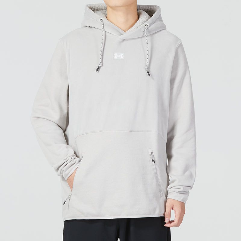 Under Armour Journey Fleece Hoodie 'Light Grey' 1373874-592 sold by KicksCrew product image thumbnail 4