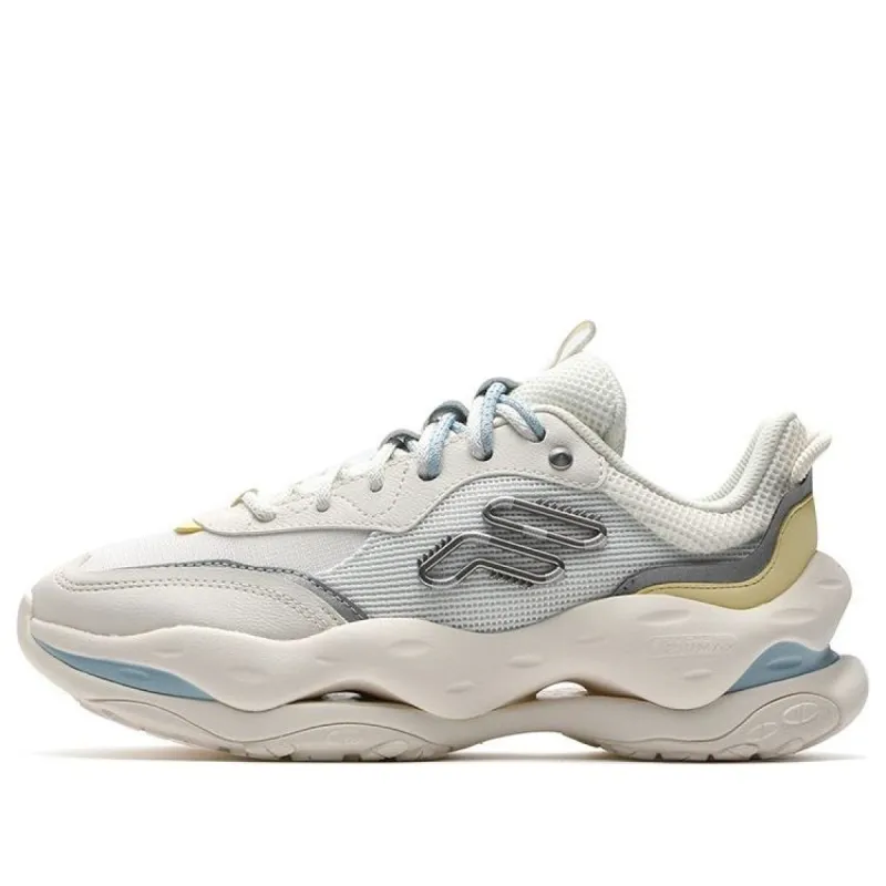 (WMNS) FILA FUSION CHEESE Sneakers 'Beige White' T12W331101F-WA sold by KicksCrew