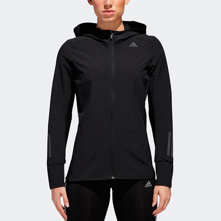 (WMNS) adidas Response Jacket 'Black' CZ3519 sold by KicksCrew product image thumbnail 3