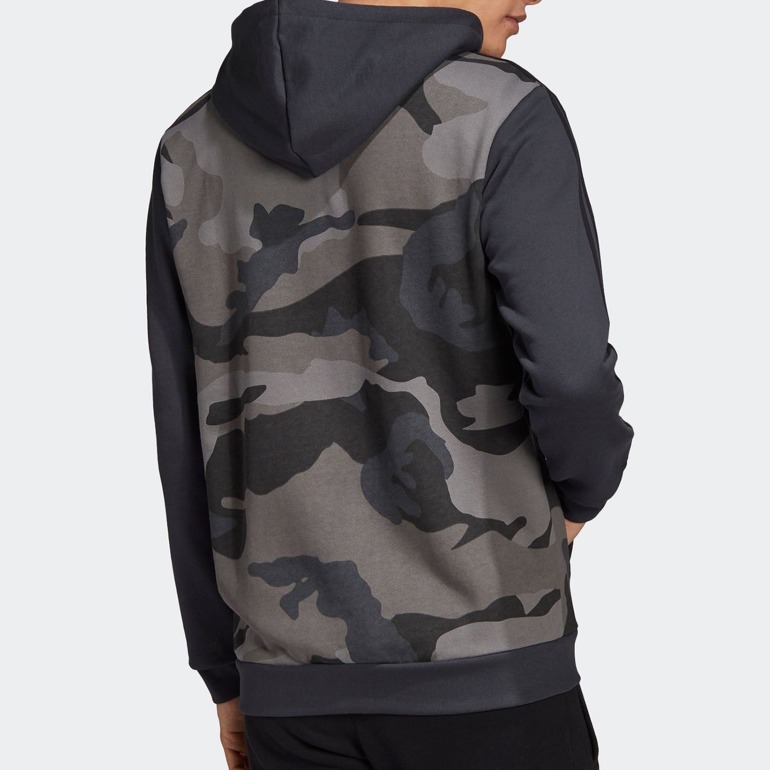 Adidas Originals 'Camo' Full Zip Hoodie 'Carbon' ED7073 sold by KicksCrew product image thumbnail 4