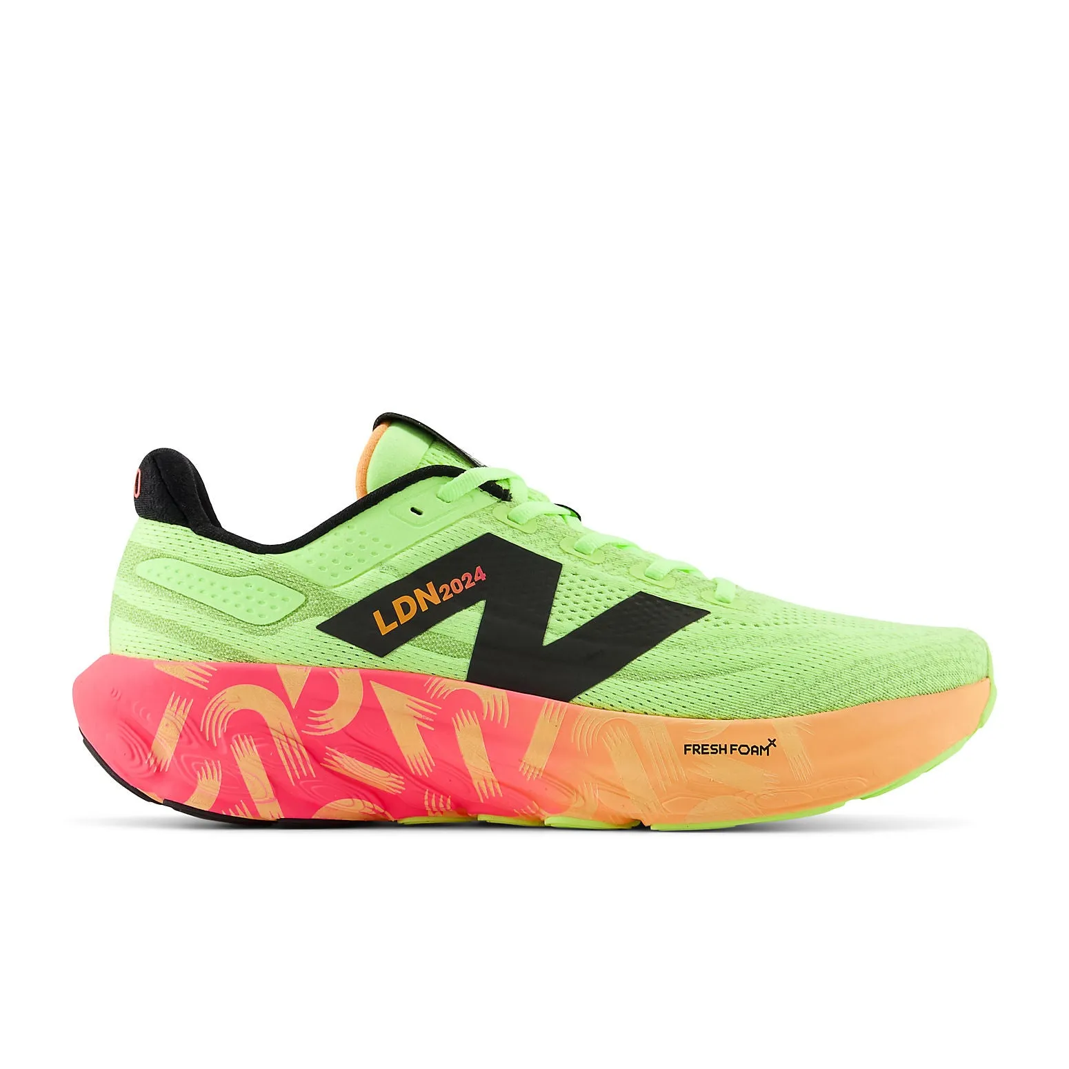 New Balance Fresh Foam Sneakers 'Green Orange' M1080LDN sold by KicksCrew product image thumbnail 2