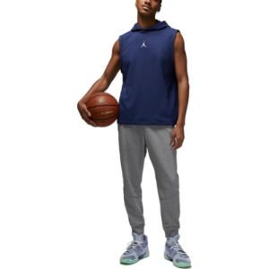 Air Jordan Dri-FIT Sport Fleece Sleeveless Hoodie 'Midnight Navy' DZ0571-410 sold by KicksCrew