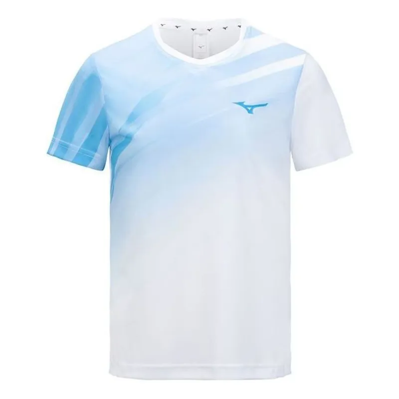 Mizuno Sportswear Logo T-shirt 'White' 73CA34Z1 sold by KicksCrew