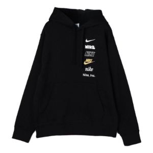 Nike Club Fleece Pullover Hoodie 'Black' DX0784-010 sold by KicksCrew