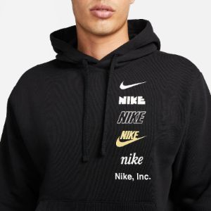 Nike Club Fleece Pullover Hoodie 'Black' DX0784-010 sold by KicksCrew
