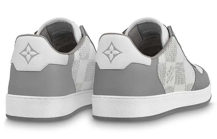 LOUIS VUITTON LV Rivoli Sneakers 'Grey with Plaid' 1A9ZEO sold by KicksCrew product image thumbnail 3