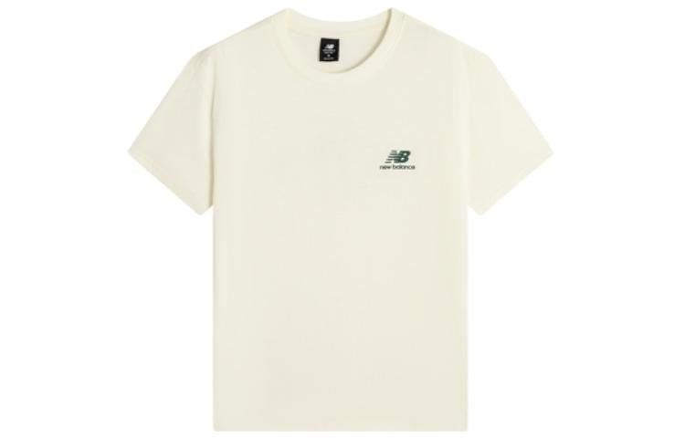 New Balance Logo Graphic T-Shirt 'White Grey' AMT22397-IV sold by KicksCrew product image thumbnail 2