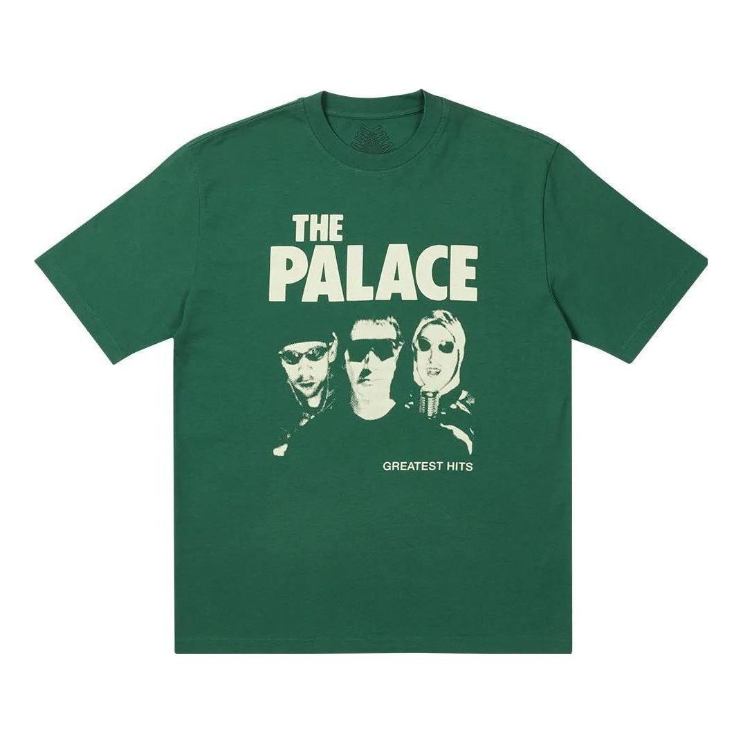 Palace FW22 Greatest Hits T-Shirt 'Green' P23TS034 sold by KicksCrew