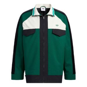 adidas originals Anti University Jacket 'Black Green' HY7238 sold by KicksCrew