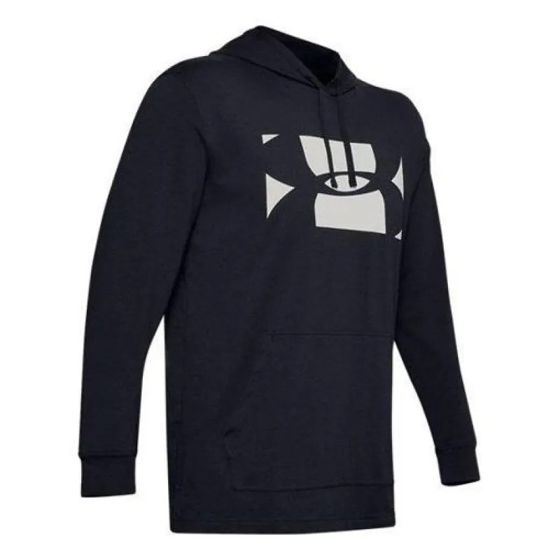Under Armour Sportstyle Logo Hoodie 'Black' 1351576-001 sold by KicksCrew