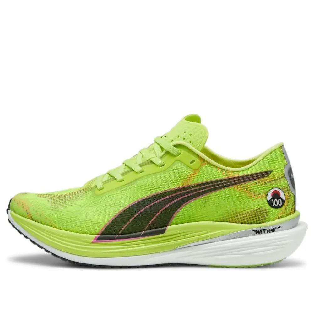 PUMA Deviate Nitro Elite 2 Ekiden 'Neon Green' 380097-01 sold by KicksCrew