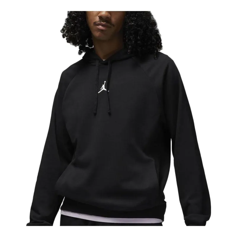 Air Jordan Dri-FIT Sport Crossover Fleece Hoodie 'Black White' DQ7327-010 sold by KicksCrew