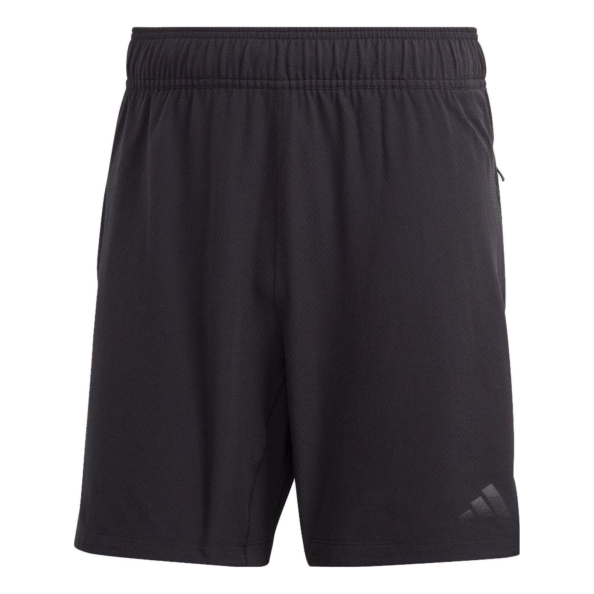 adidas Workout Knurling Shorts 'Black' IL1418 sold by KicksCrew