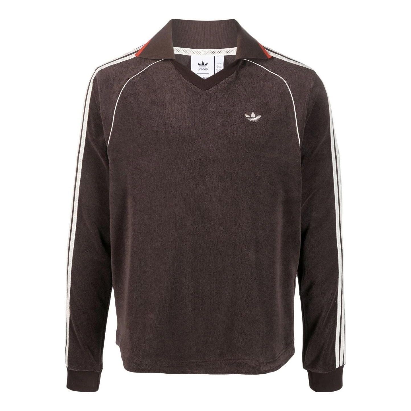 adidas originals x Wales Bonner Long Sleeve Towel Shirt 'Brown' IB3251 sold by KicksCrew