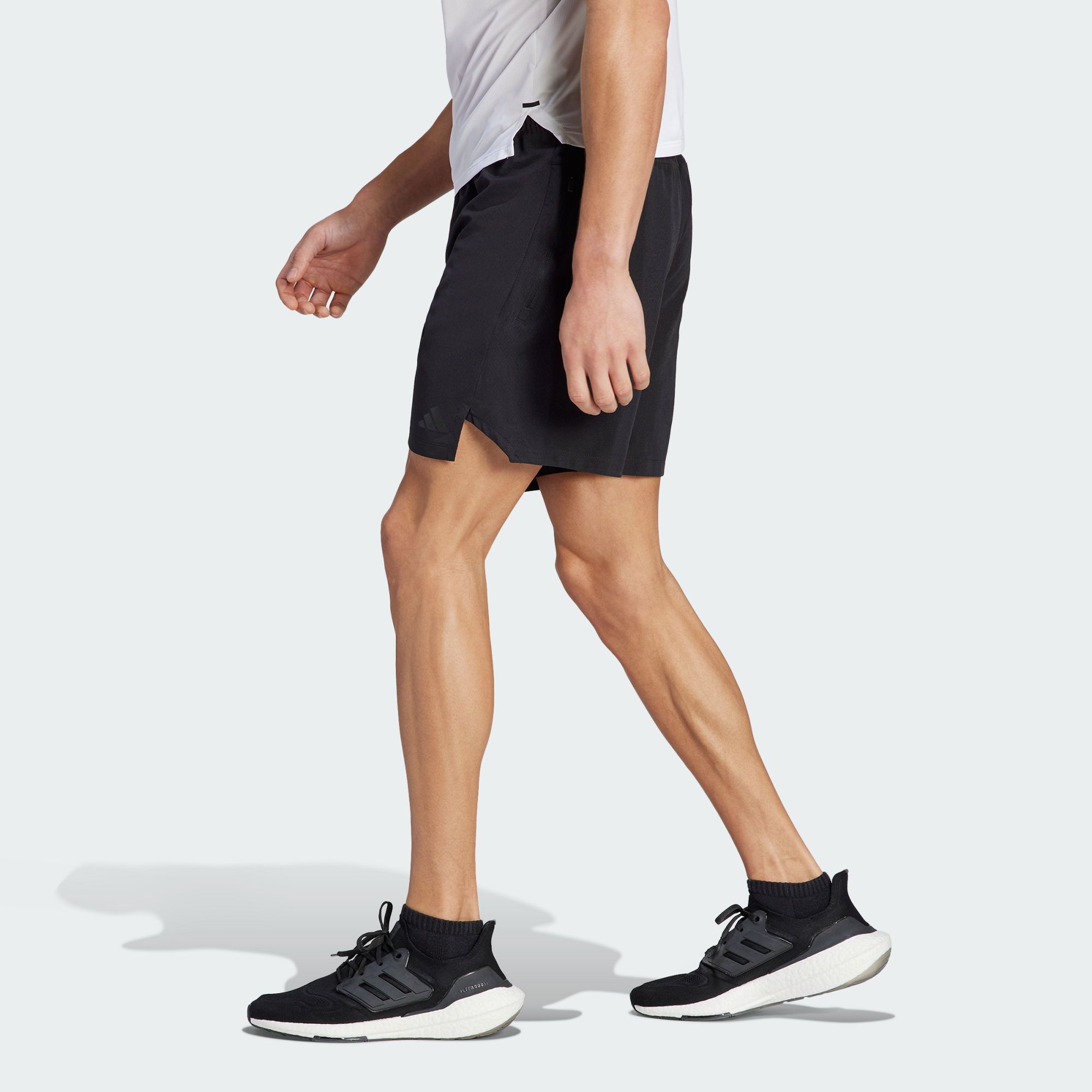 adidas Workout Knurling Shorts 'Black' IL1418 sold by KicksCrew product image thumbnail 4