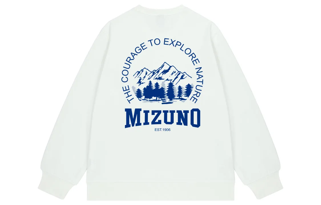 Mizuno Logo Casual Sweater 'White' A2CA2A70 sold by KicksCrew product image thumbnail 2