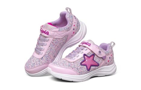 (GS) Skechers Glimmer Kicks 'Purple' 302310L-PKLV sold by KicksCrew