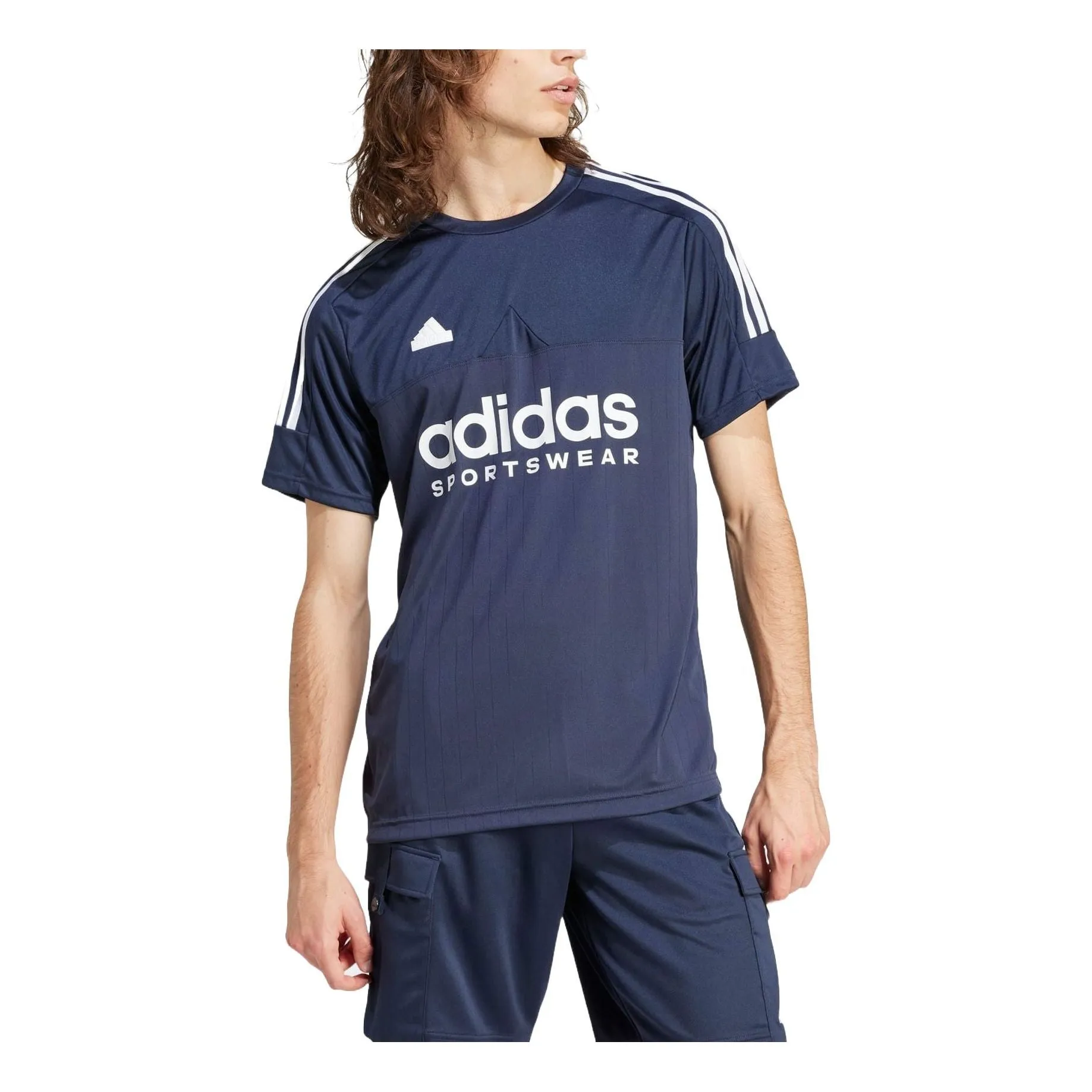 adidas Tiro T-Shirt 'Navy White' IS1501 sold by KicksCrew