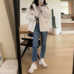 THE NORTH FACE Arctic Parka Jacket 'White' NJ1DM67G sold by KicksCrew