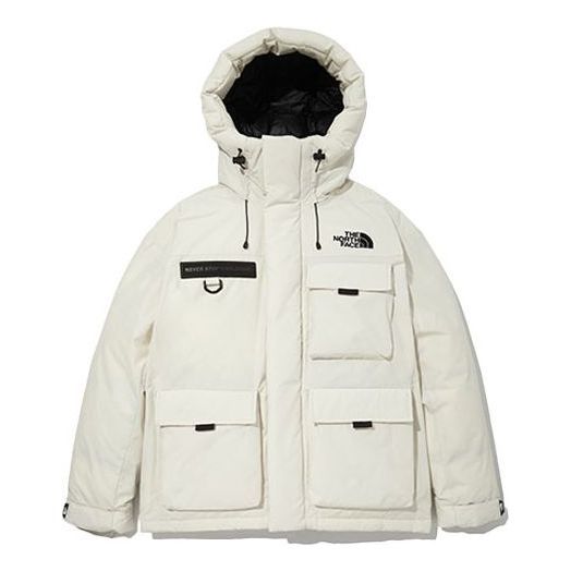 THE NORTH FACE Arctic Parka Jacket 'White' NJ1DM67G sold by KicksCrew