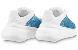 LOUIS VUITTON LV Show Up Sneakers 'White with Blue Denim' 1AA48J sold by KicksCrew