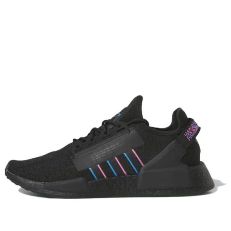 Adidas NMD_R1 V2 'Black Pulse Magenta' IE7279 sold by KicksCrew