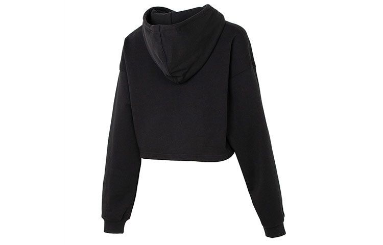 (WMNS) Skechers x Romantic Crown Long Sleeve Hoodies 'Black White' L123W001-00L0 sold by KicksCrew product image thumbnail 2