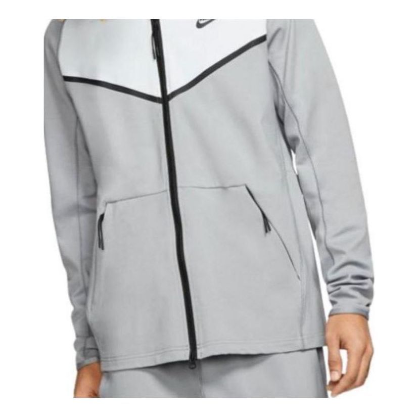 Nike Sportswear Tech Full-Zip Hoodie 'Vast Grey' CJ4277-073 sold by KicksCrew
