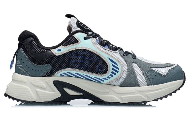 Li-Ning Shiguang 'Navy Beige' ARLR011-3 sold by KicksCrew product image thumbnail 2