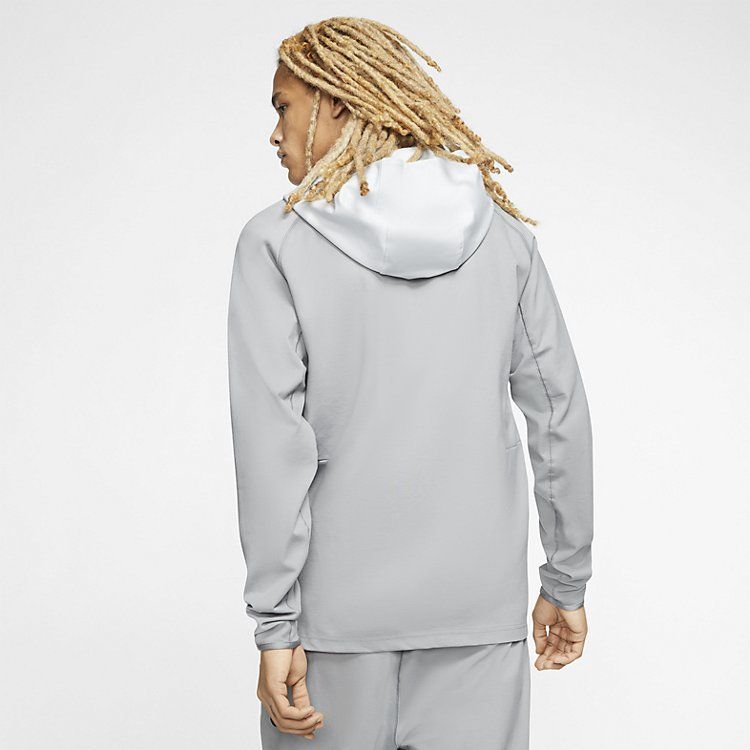 Nike Sportswear Tech Full-Zip Hoodie 'Vast Grey' CJ4277-073 sold by KicksCrew product image thumbnail 3