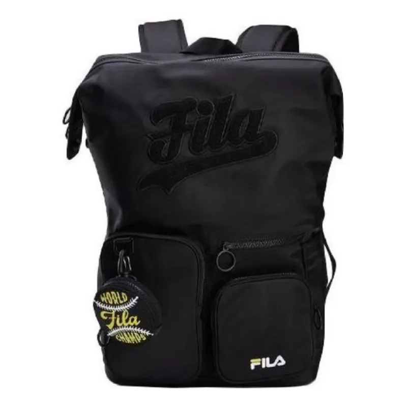 FILA Fashion Backpack 'Black' T13U122101F sold by KicksCrew