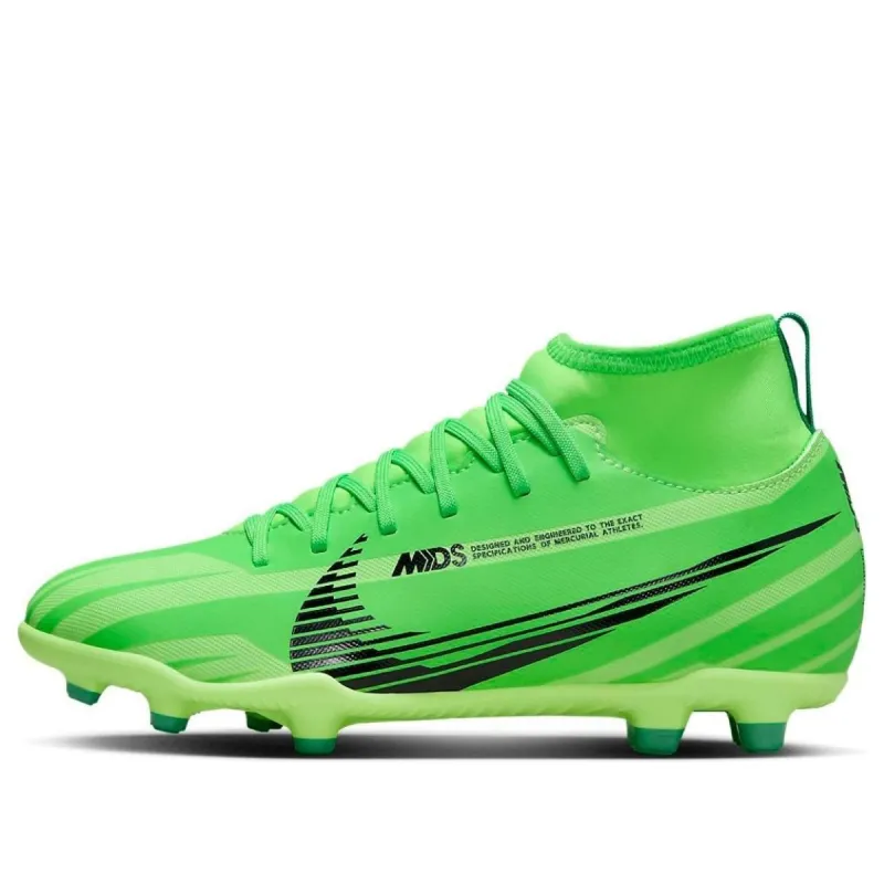(GS) Nike Mercurial Vapor 15 FG 'Green Black' FJ7192-300 sold by KicksCrew