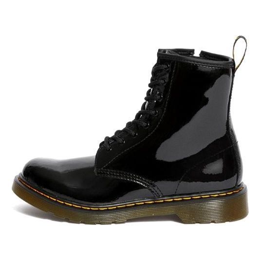 (GS) Dr.Martens 1460 Patent Leather Lace Up Boots 'Black' 21979001 sold by KicksCrew