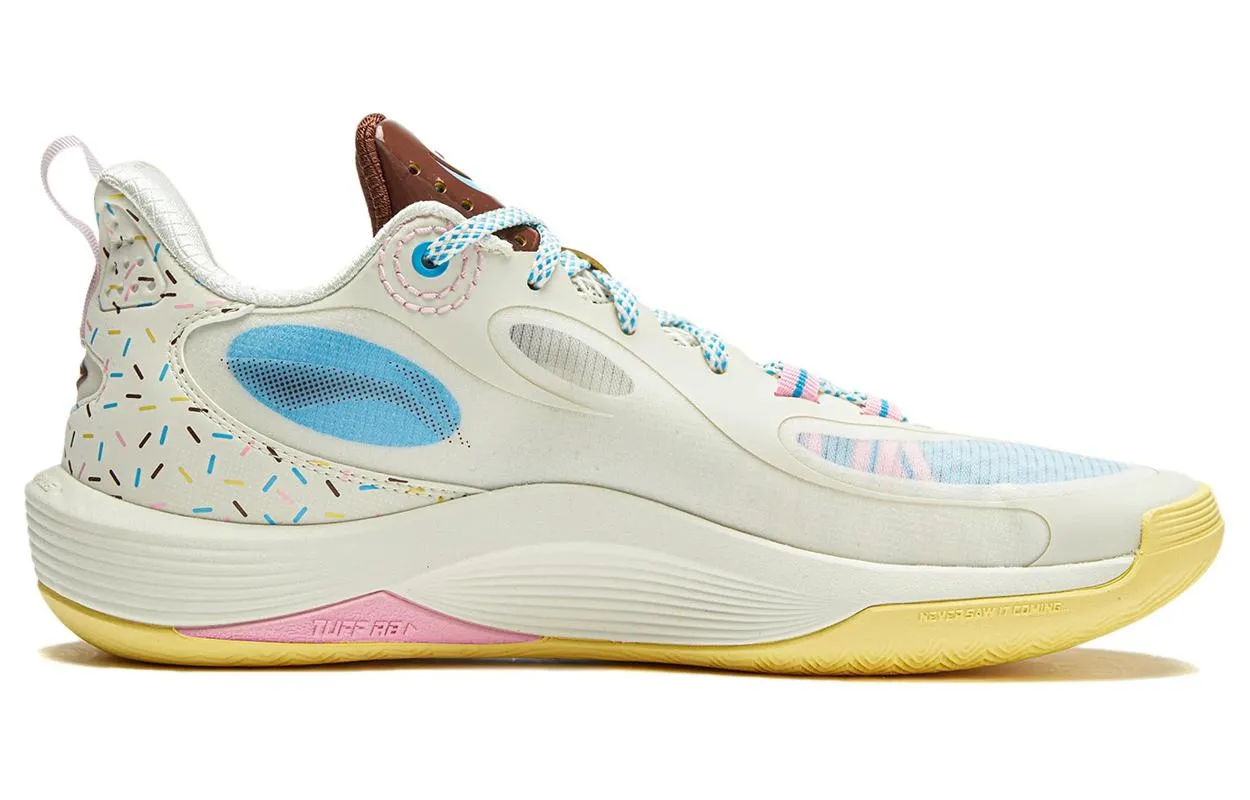 Li-Ning Shining On Court 'Beige Brown Pink' ABPU007-3 sold by KicksCrew product image thumbnail 2