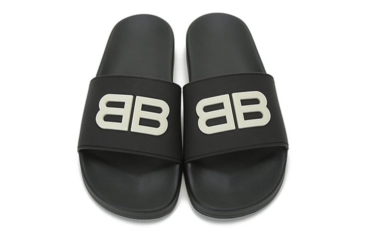 Balenciaga Pool Slides 'Black Glow' 656395W1S861073 sold by KicksCrew product image thumbnail 4