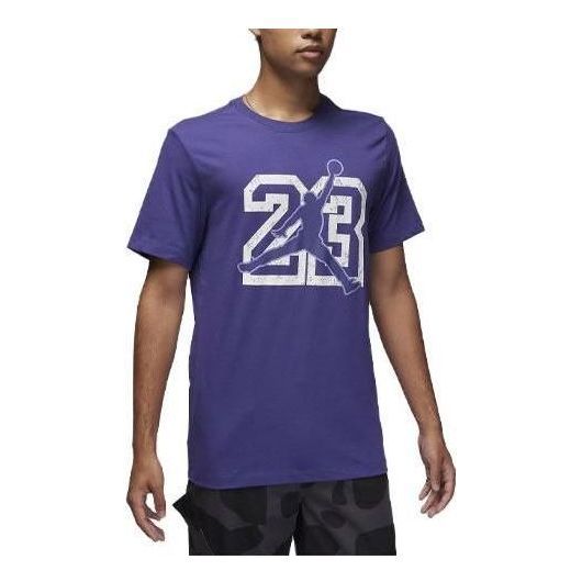 Air Jordan Flight Essentials T-Shirt 'Sky J Purple' FB7394-500 sold by KicksCrew