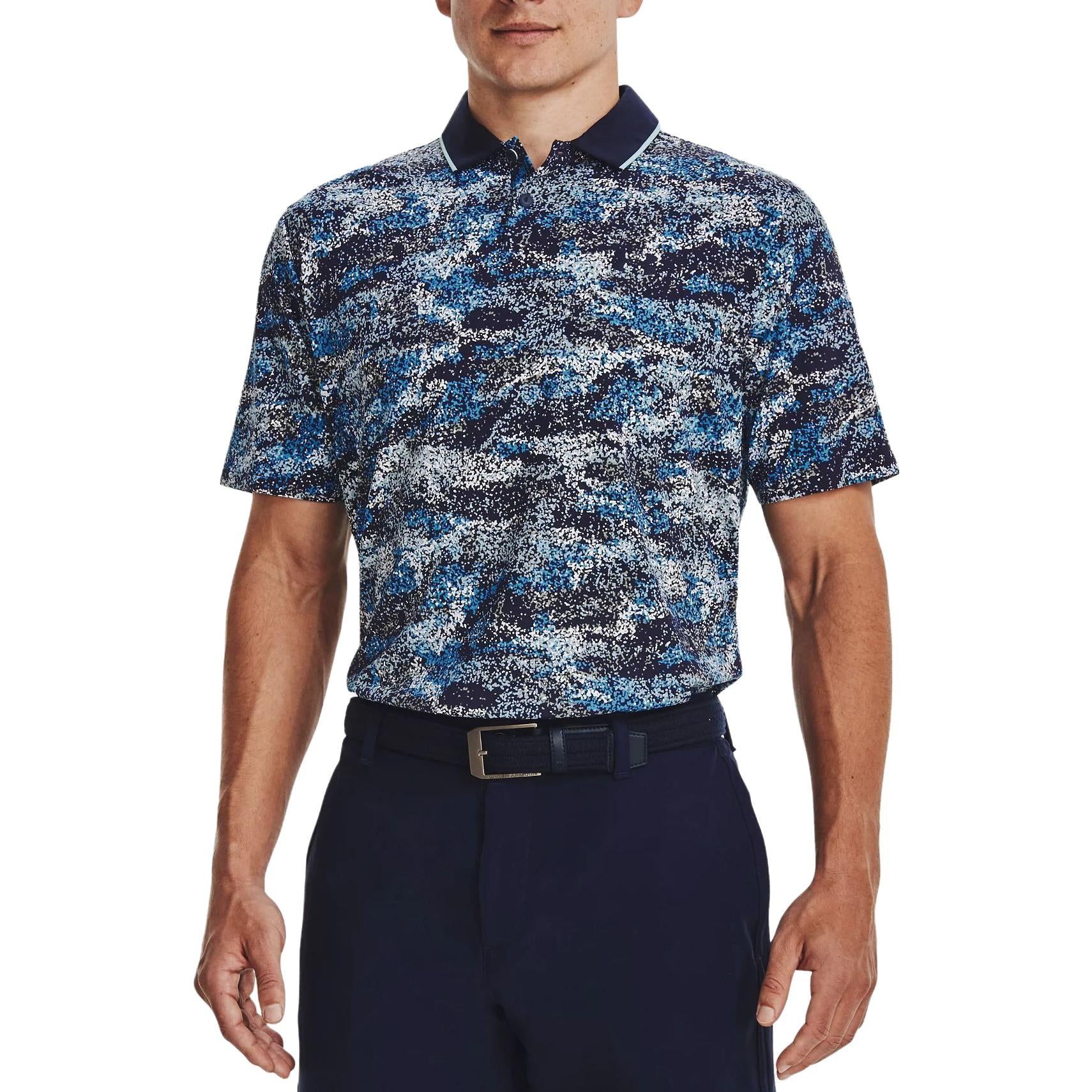 Under Armour Golf Iso-Chill Edge Polo Shirt 'Midnight Navy' 1377365-411 sold by KicksCrew product image thumbnail 3