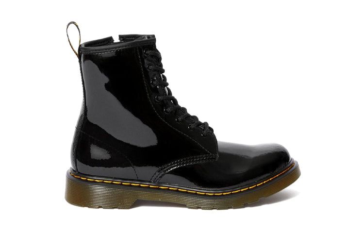 (GS) Dr.Martens 1460 Patent Leather Lace Up Boots 'Black' 21979001 sold by KicksCrew product image thumbnail 2