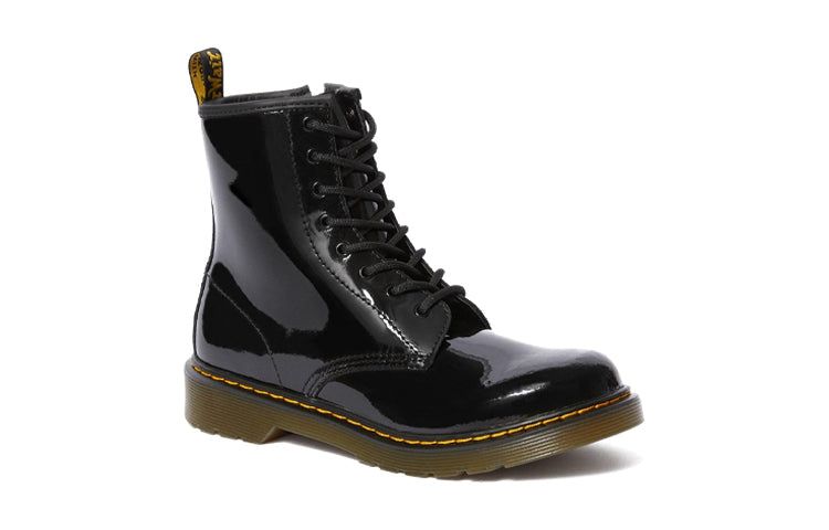 (GS) Dr.Martens 1460 Patent Leather Lace Up Boots 'Black' 21979001 sold by KicksCrew product image thumbnail 3
